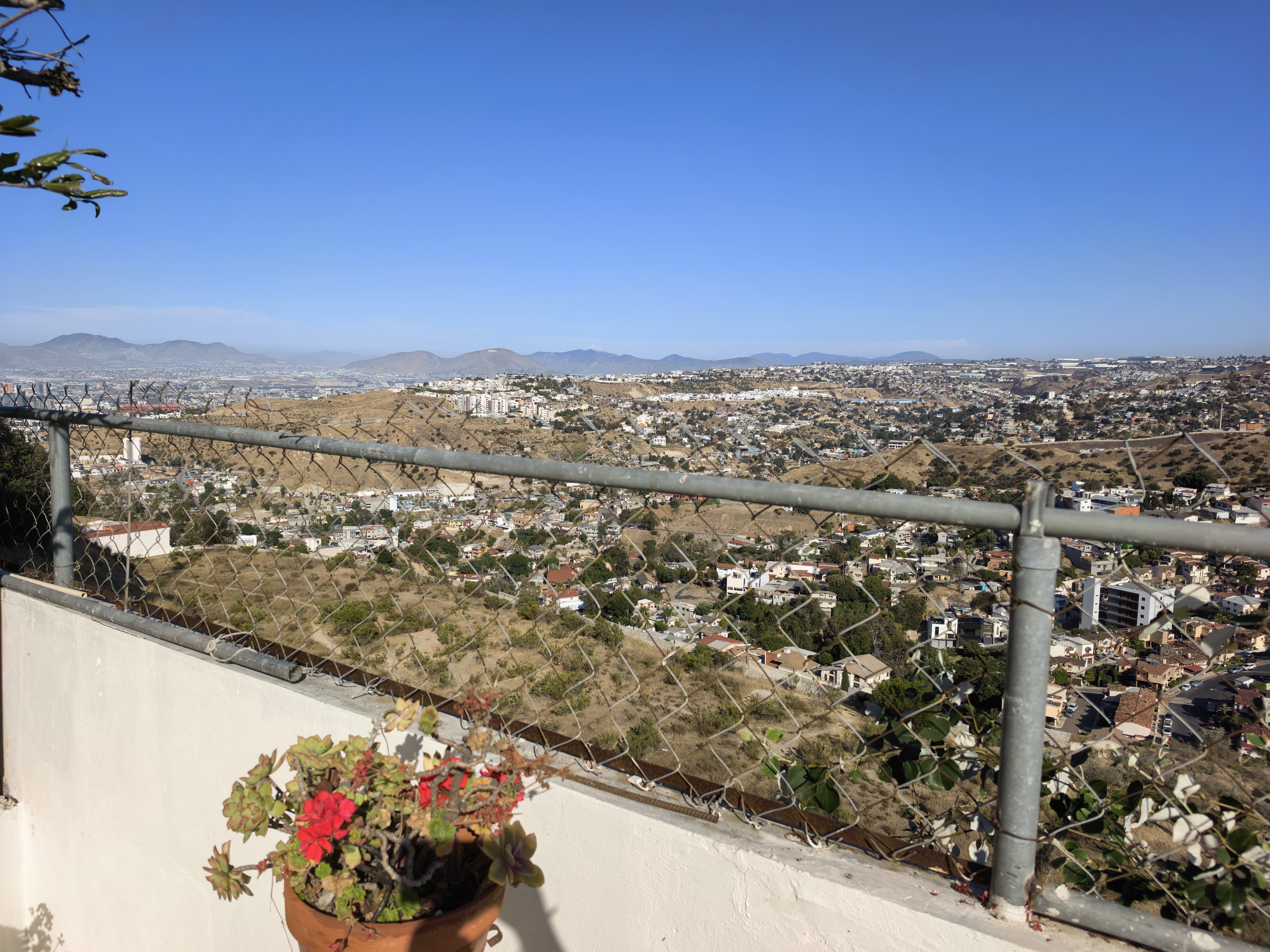Vista panorámica de Tijuana